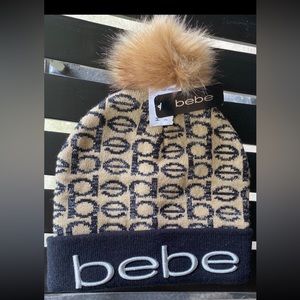 Bebe pom pom hat BNWT